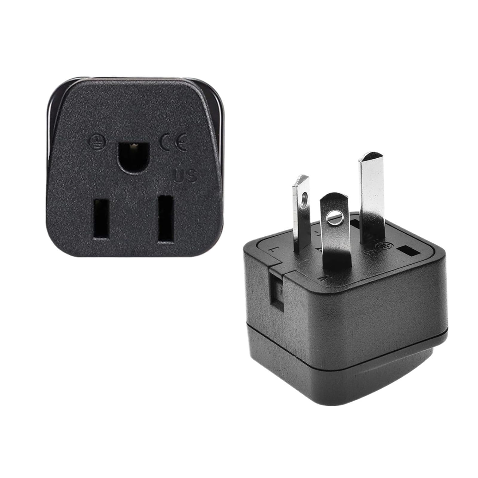 Adaptador convertidor de corriente 10A(US-16 black)