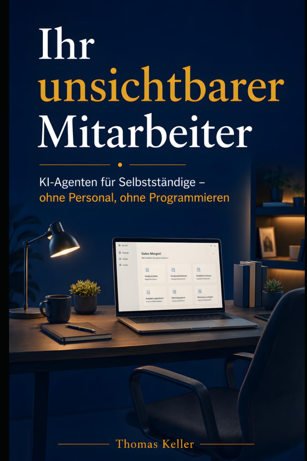 Ihr unsichtbarer Mitarbeiter: KI-Agenten für Selbstständige: Wie Sie Angebote, Kundenkommunikation und Routineaufgaben automatisch erledigen lassen – ohne Personal, ohne Programmieren