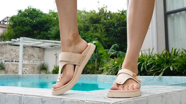 Amazon.com | GOUPSKY Nude Women's Thong Sandals with Comfortable