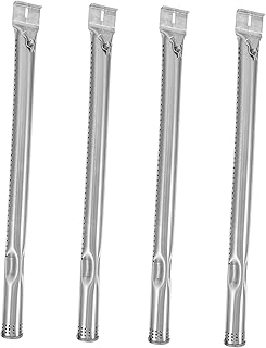 Luxshiny 4 Pçs Placa Quente Do Forno Ao Ar Livre Grelha Queimador De Gás Ao Ar Livre Grelha Para Churrasqueira A Gás Tubo Venturi Queimador De Aço Inoxidável Tubos De Queimadores De Grelha