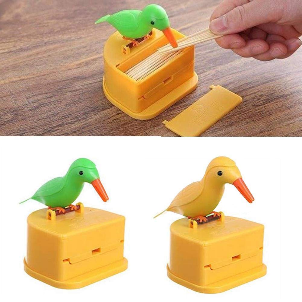 Dispenser Automatico Stuzzicadenti A Forma Di Uccello - Design Divertente E Funzionale - Foto 8