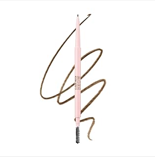 COVERGIRL Clean Fresh Brow Nano Eyebrow Pencil, Medium Brown 500 - 1mm Ultra-Precise Tip, Waterproof Vegan Formula, Built-in Spoolie