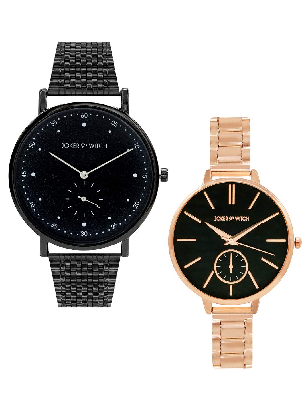 Joker & Witch Mark & Bridget Couple Watch Gift Set for Men and Women (B08WWZDS9K) Amazon Price History, Amazon Price Tracker