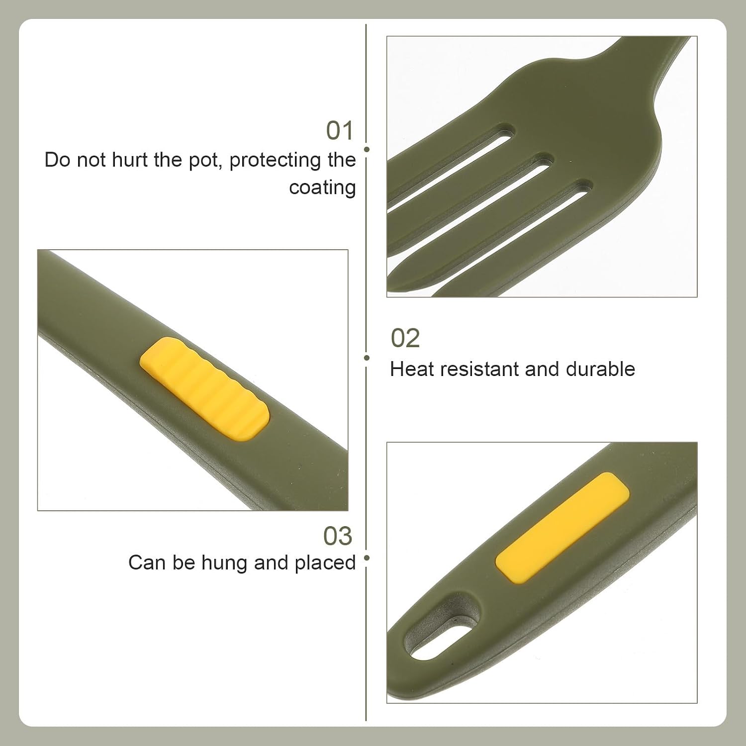 Multi-function Silicone Fork for Dinner and Salad Use, Convenient Portable Food Fork with Flexible Stirring Design, for Families and Kitchens