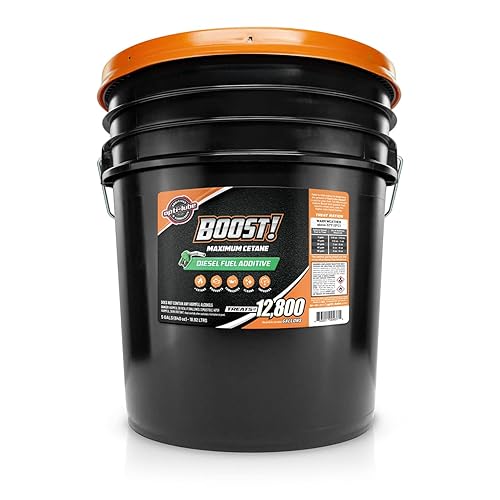 Opti-Lube Aditivo máximo de combustible diesel de fórmula de cetano: cubo de 5 galones sin accesorios trata hasta 12,800 galones