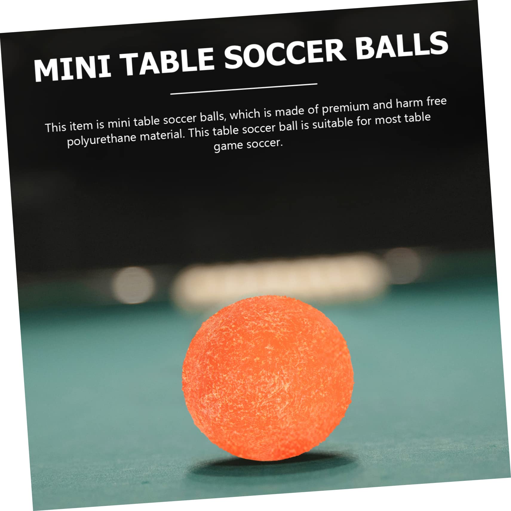 ibasenice Bolas De Futbolín De Repuesto para Accesorios De Futbolín Colores para Adultos Y Compatible con Máquinas De Futbol 4 Piezas X 4
