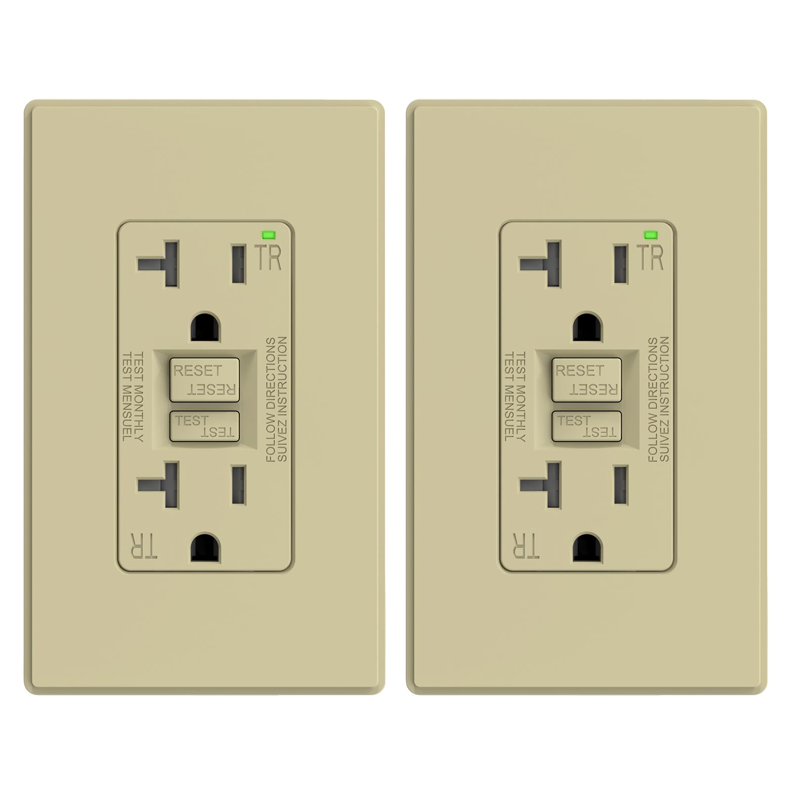 ELEGRP GFCI Outlet - Self-Testing Safety -31