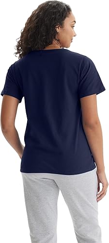 Miniatura 3 de Hanes Women's Nano Premium Cotton V-Neck T-Shirt Pack