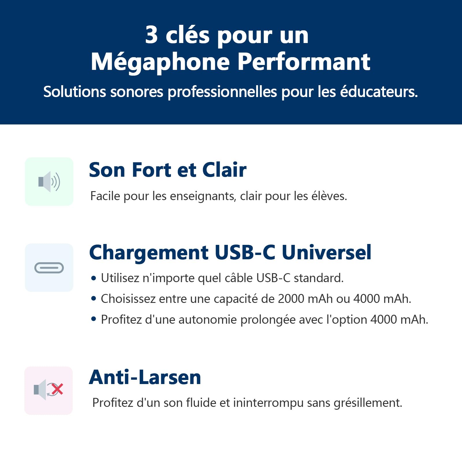 Norwii Amplificateur Vocal, Amplificateurs de Puissance, Casque Micro Filaire Portable pour Enseignants, Cours en Classe et en Plein Air, Enseignement, Guides Touristiques, Charge USB-C