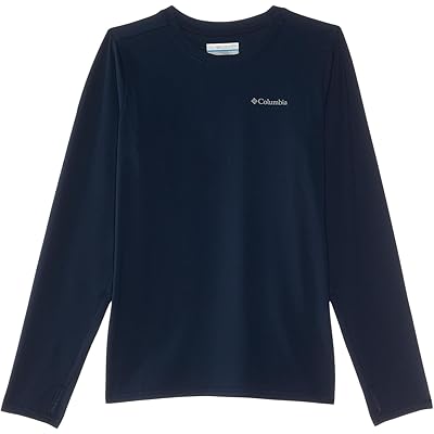 Мужская рубашка Columbia Kids Chill River Long Sleeve Shirt (Little Kid/Big Kid) collegiate navy