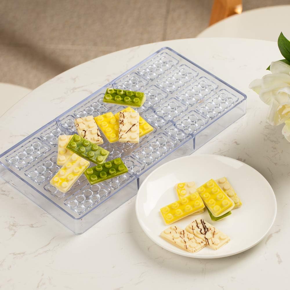 Restaurant ware Pastry Tek 10.8 x 5.3インチ キャンディ型 1 ビルディングブロックゼリー型 -