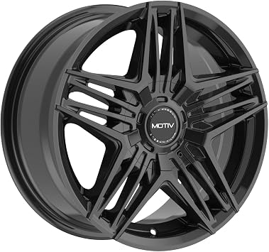 عجلات MOTIV 440B 16X7.5، ET +40، PCD 5X100/5X4.50، CB 73.1-أسود لامع، 440B-6751840