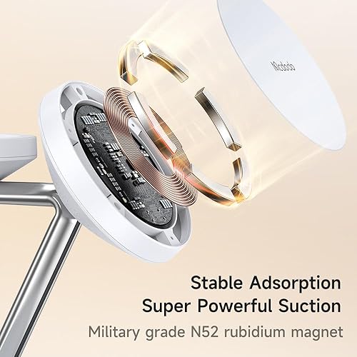 Miniatura 8 de Mcdodo Soporte de carga inalámbrico, estación de carga 3 en 1 para dispositivos Apple de 22.5 W, estación de carga máxima para iPhone, múltiples