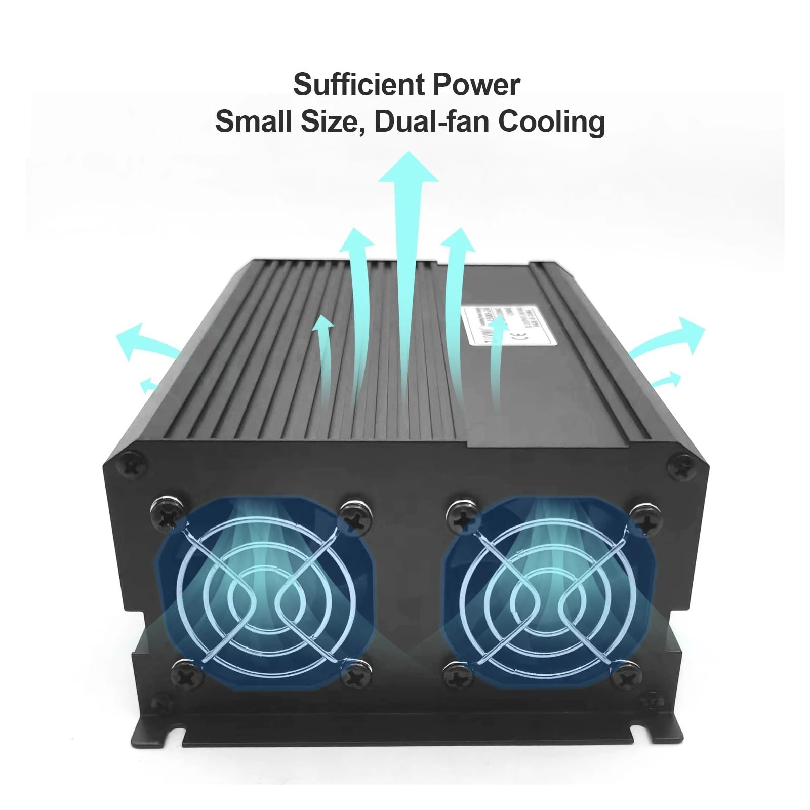 EDEDE Schaltnetzteil, 1500W Schaltnetzteil AC/zu DC 12V 13,8V 15V 24V 27V 36V 48V 60V 72V 80V 90V Netzteil Quelle Transformator(60V)