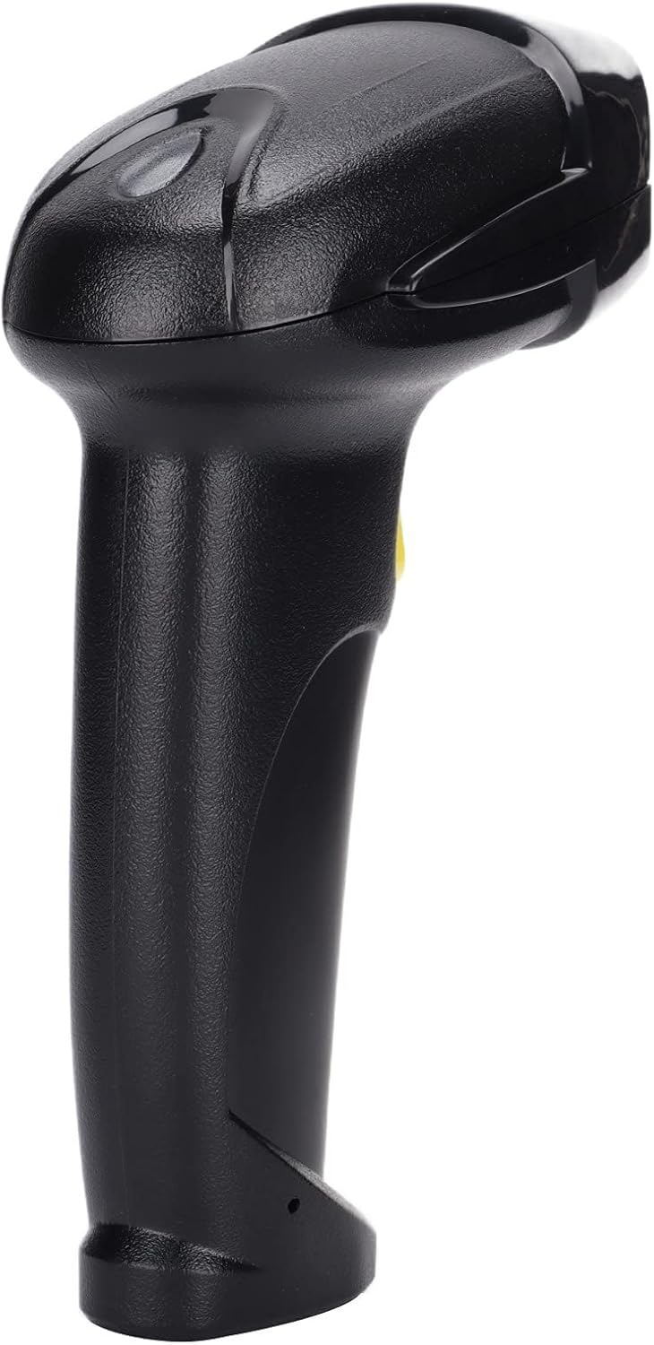 Voluxe Handheld Barcode Scanner, Multiple Languages Support Ergonomic Design Barcode Scanner for