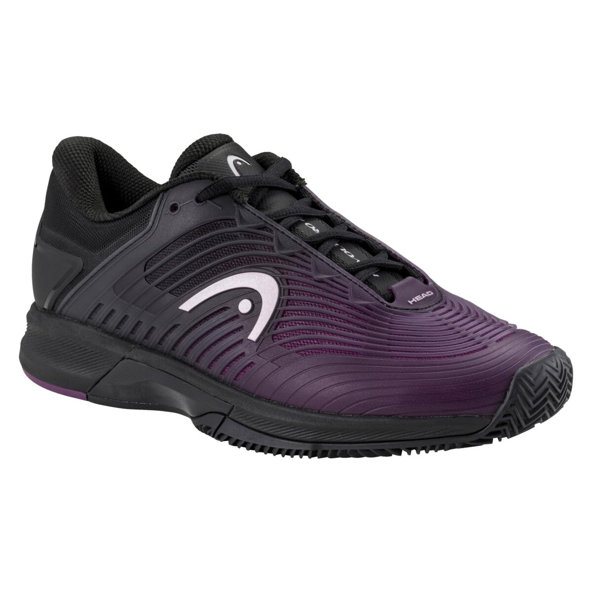 HEAD Women's Revolt Pro 4.5 Clay Women's Tennis Shoes Black Plum