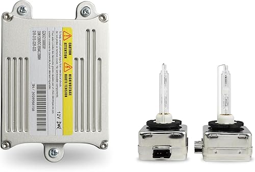 Miniatura 4 de SOCKIR Conjunto de faros HIDXenón Con bombilla y balasto compatible con Cadillac Escalade 2007-2014 Faro proyector estilo OE lado izquierdo del