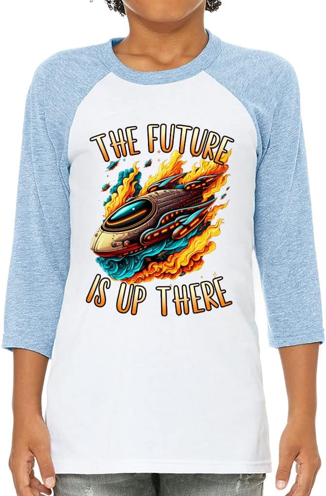 Beautiful Design Kids' Baseball T-Shirt - Art 3/4 Sleeve T-Shirt - Themed Baseball Tee