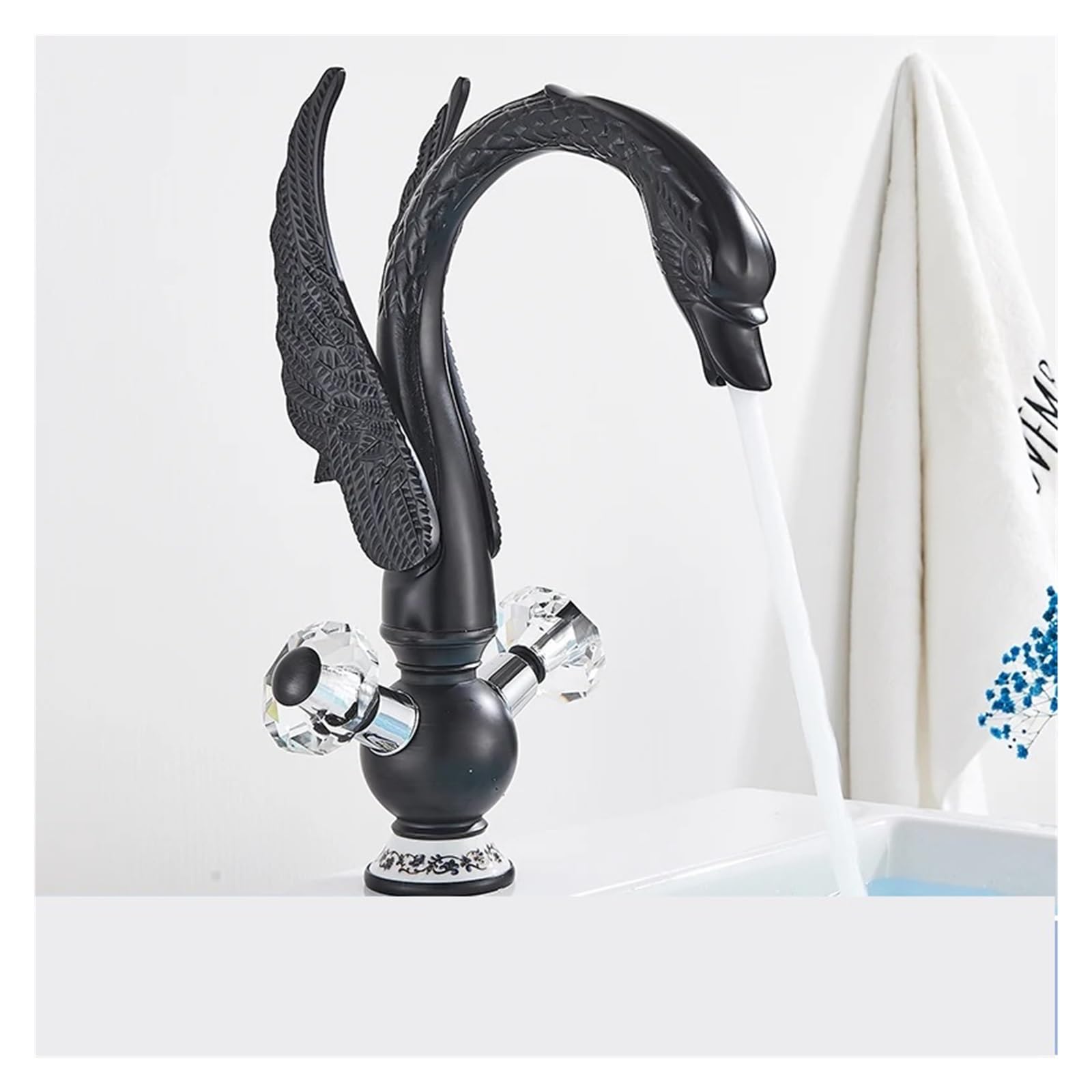 Robinet de salle de bains pour vasque moderne ambiance spa de luxe européen
