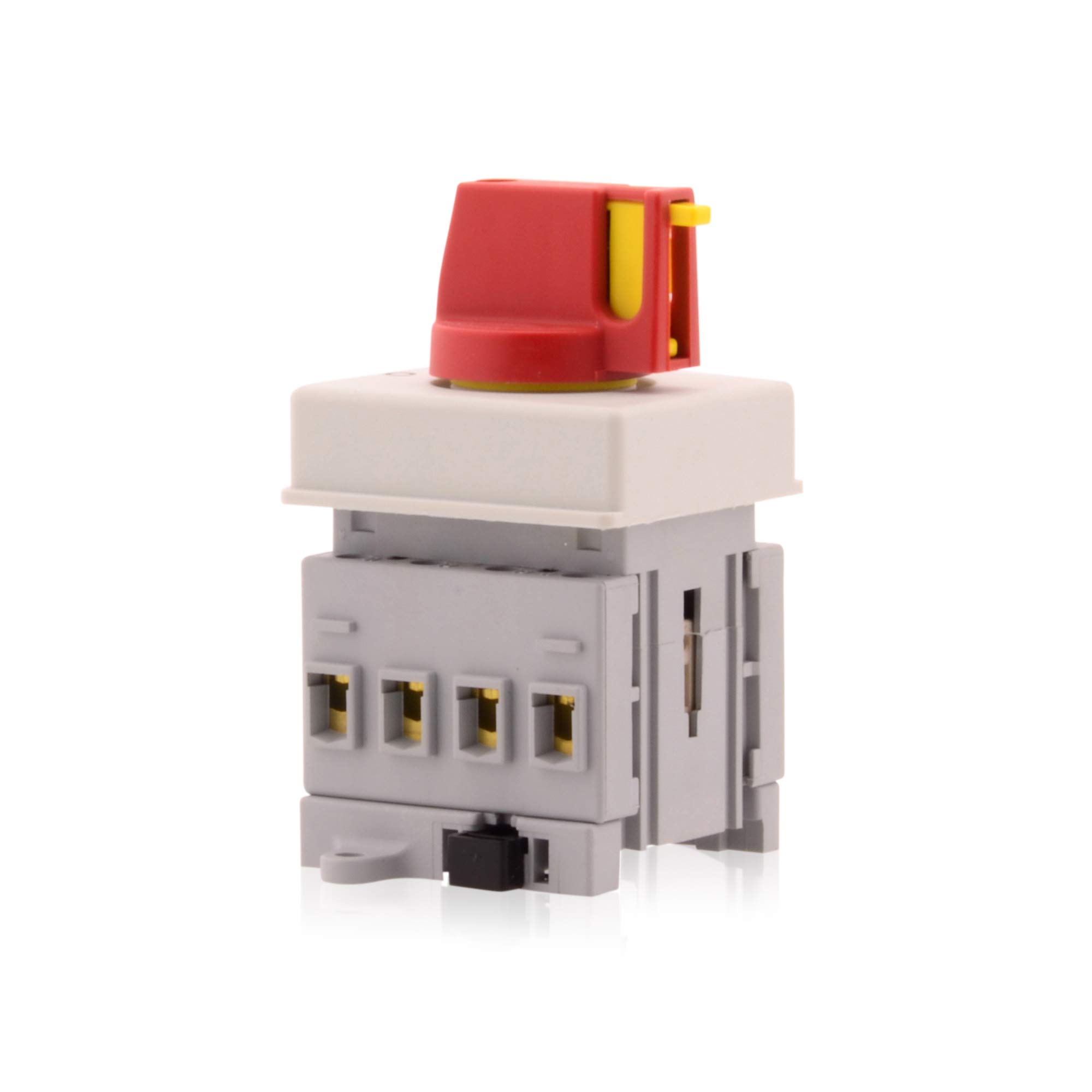 Intratec Interrupteur principal sectionneur 4 pôles 32A – Interrupteur d’arrêt d’urgence pour distribution selon norme DIN, version Premium, certifié VDE/UL/CSA