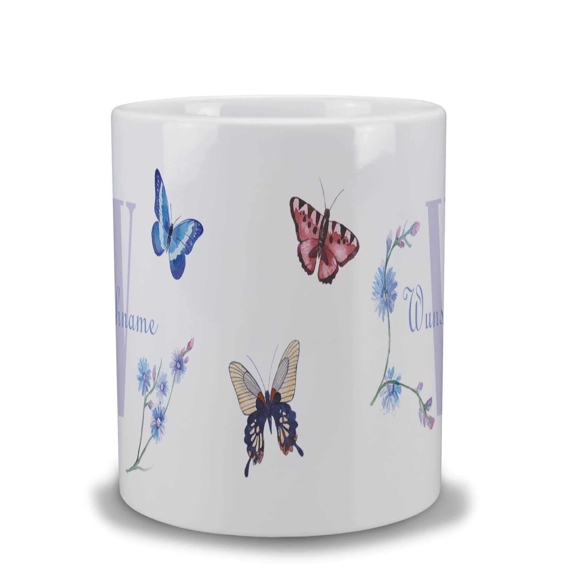 Kiwistar Personalisierte Tasse Weiß – Mit Eigenem Text Bedrucken, Spruch Oder Logo, Ca. 330 Ml