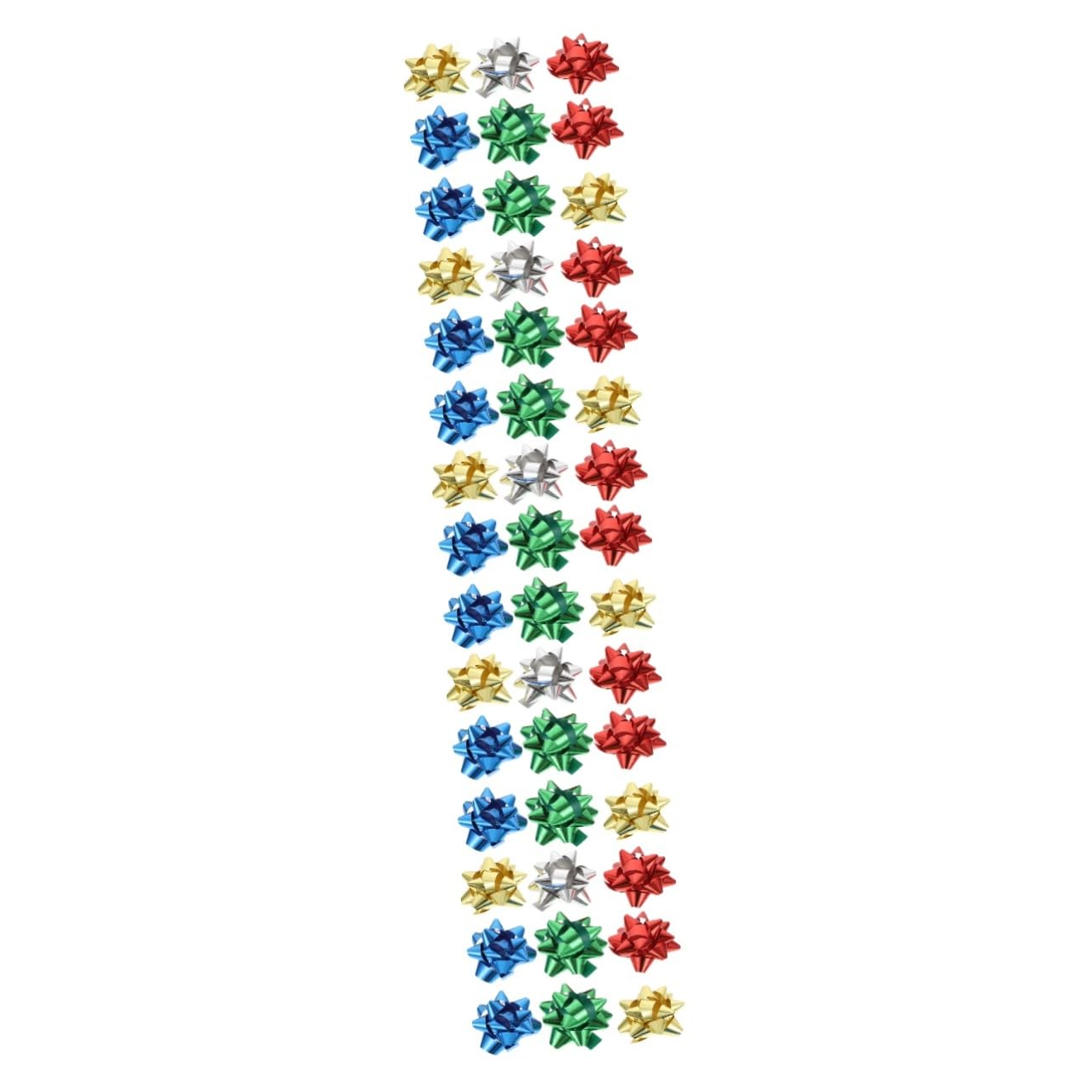 Didiseaon 750 Pezzi Autoadesivi Stella Fiore Forniture Natalizie Adesivo Fiocco Regalo Fiocchi Regalo Per Shower Fiocchi Regalo Per Confezioni Regalo Forniture Per Feste Di Natale Fiocchi