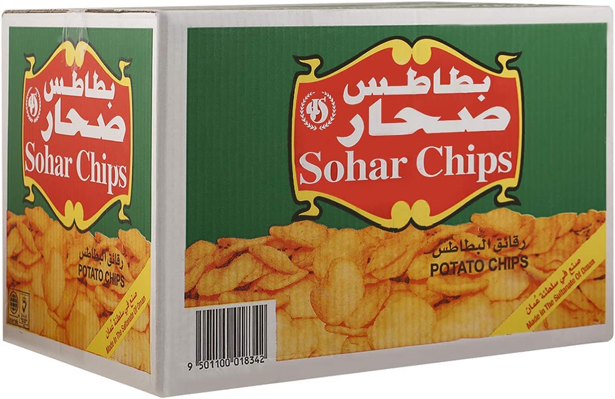 Sohar Chicken & Chilli Flavour Potato Chips 50 x 15 g
