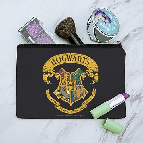 Miniatura 2 de GRAPHICS & MORE Harry Potter Ilustrated Hogwart's Crest - Bolsa organizadora para cosméticos