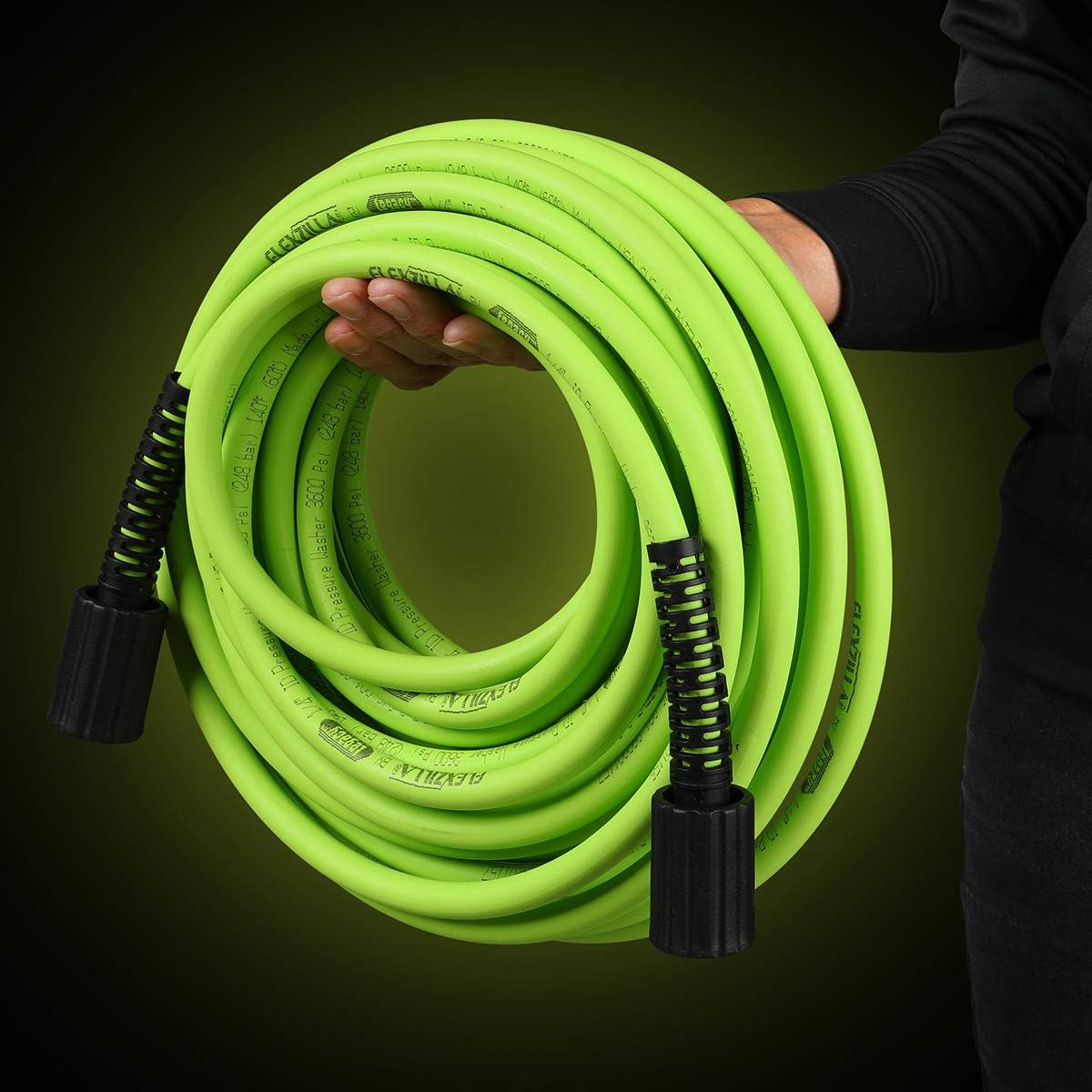 Flash Deals - 60% OFF Flexzilla HFZPW3450M Pressure Washer Hose with M22 Fittings, 1/4 x 50', Green Best Deal Flexzilla HFZPW3450M Pressure Washer Hose with M22 Fittings, 1/4 x 50', Green