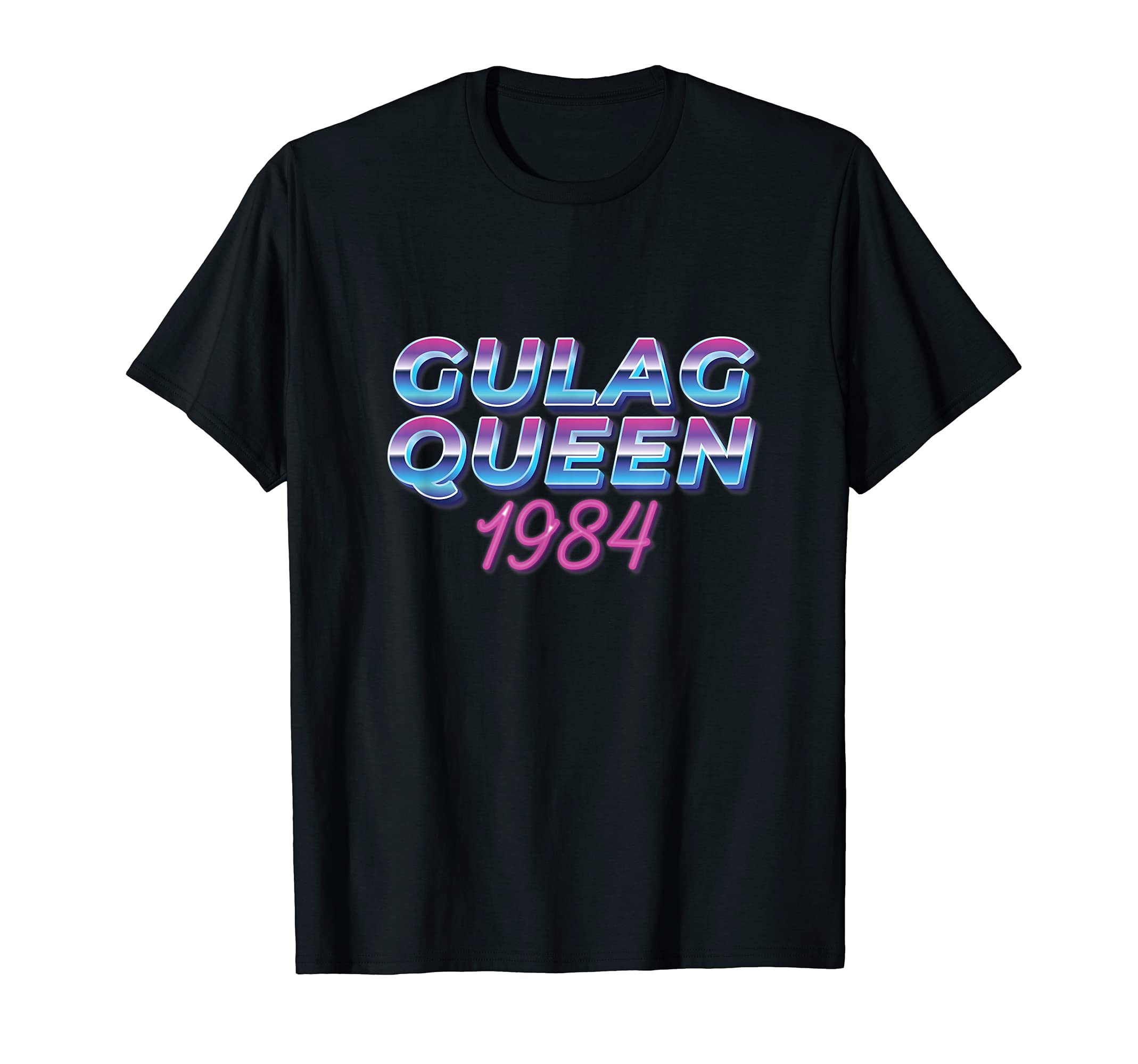 Warzone Gaming in Verdansk for crews & gamersGulag Queen Verdansk 1984 CoD Gaming Gulag Warzone Verdansk T-Shirt
