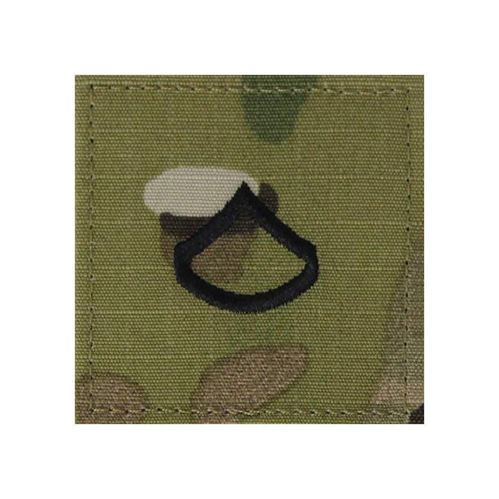 Insignia DepotUS Army OCP Rank 2x2 Pre Folded Sew-On for Shirt/Coat - Private First Class