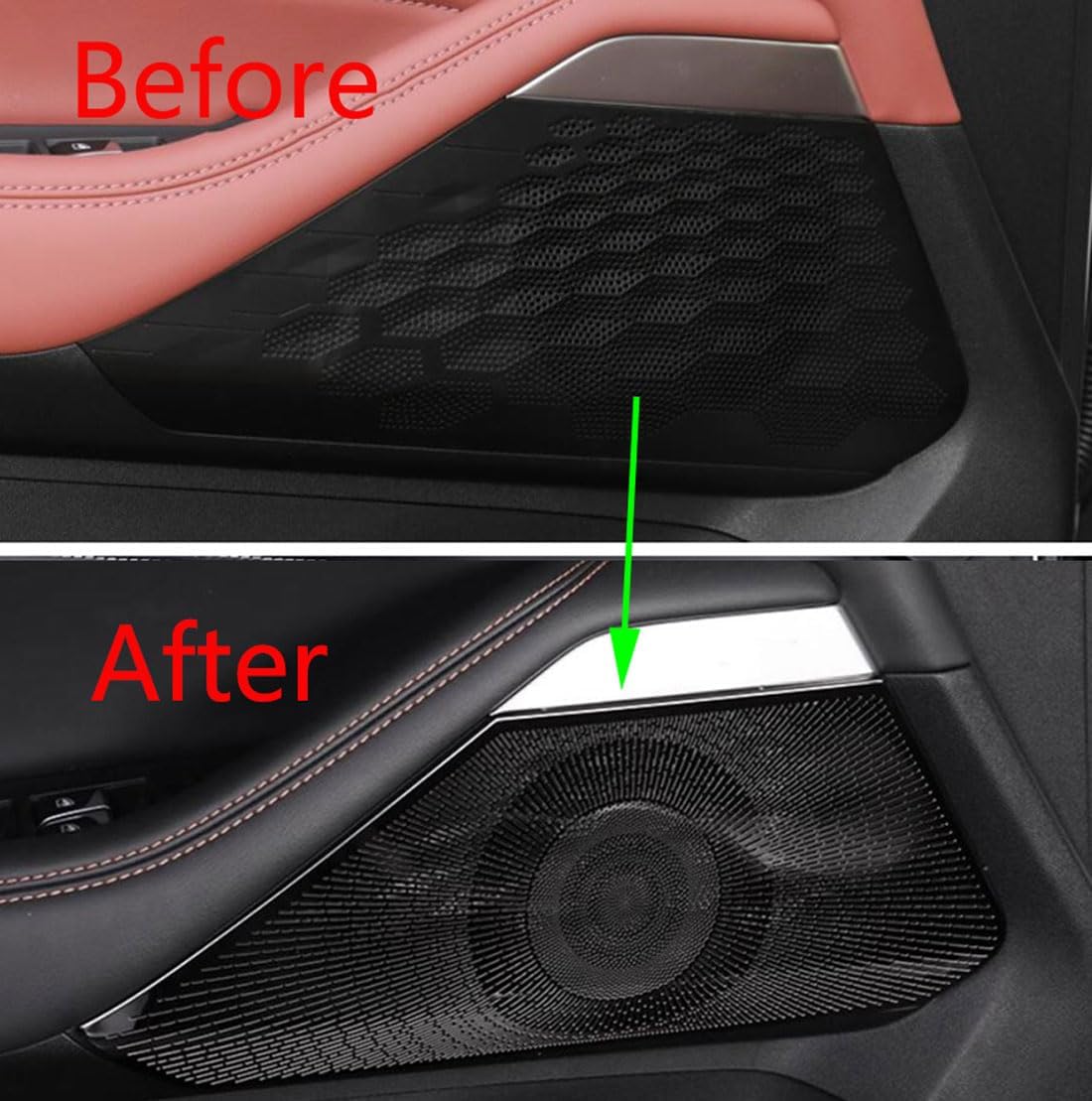 2pcs Car Speaker Trim for UNI-K 2021-2023 (Pillar Horn Cover)
