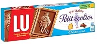 Vista 1 de LU Veritable Petit Ecolier - Galletas de chocolate con leche, 5.29 oz, paquete de 2