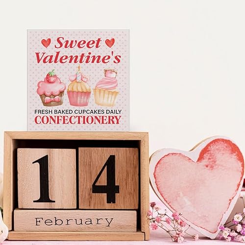 Vista 78 de Decoración de San Valentín, decoración del día de San Valentín, gnomos de San Valentín, camión, un camión cargado de amor, decoración de madera