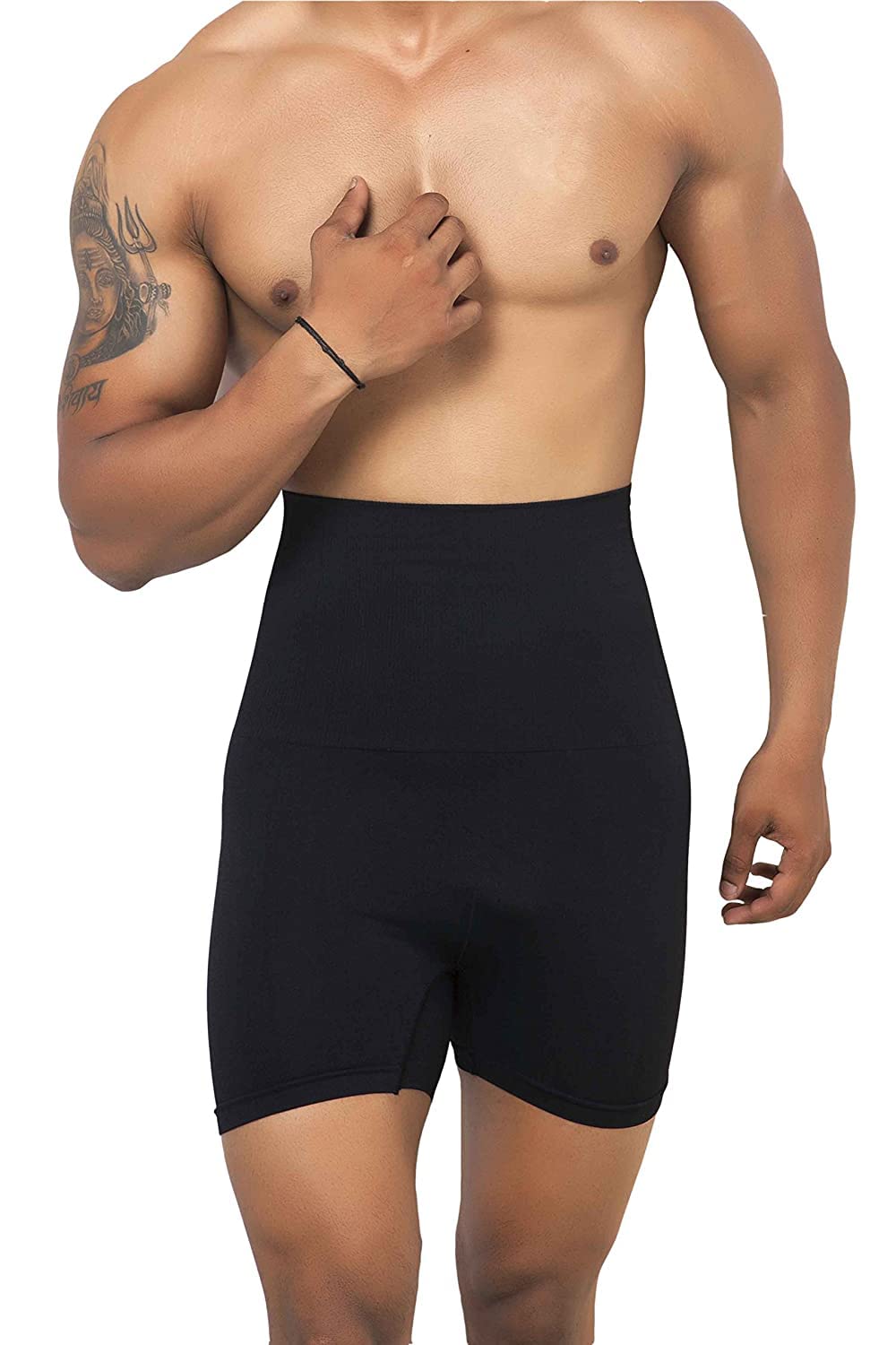 mizuna Mens Seamless Tummy Tucker Waist Cincher Thigh Slimming Body Shapewear Belly Girdle Boxer Briefs-picture-40