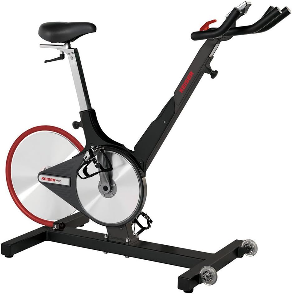 Keiser M3 Indoor Cycle Stationary Trainer Exercise Bike (Black - Fully Assembled)