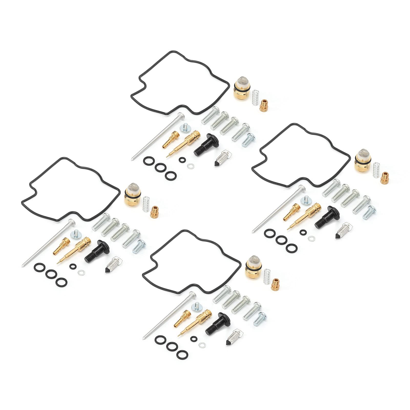 Motorcycle Carburetor Repair Kit, Carb Repair Set Strong Good Accuracy Replacement for Kawasaki ZX750 ZX7R 1996‑2003 for Motorcycle Accessories