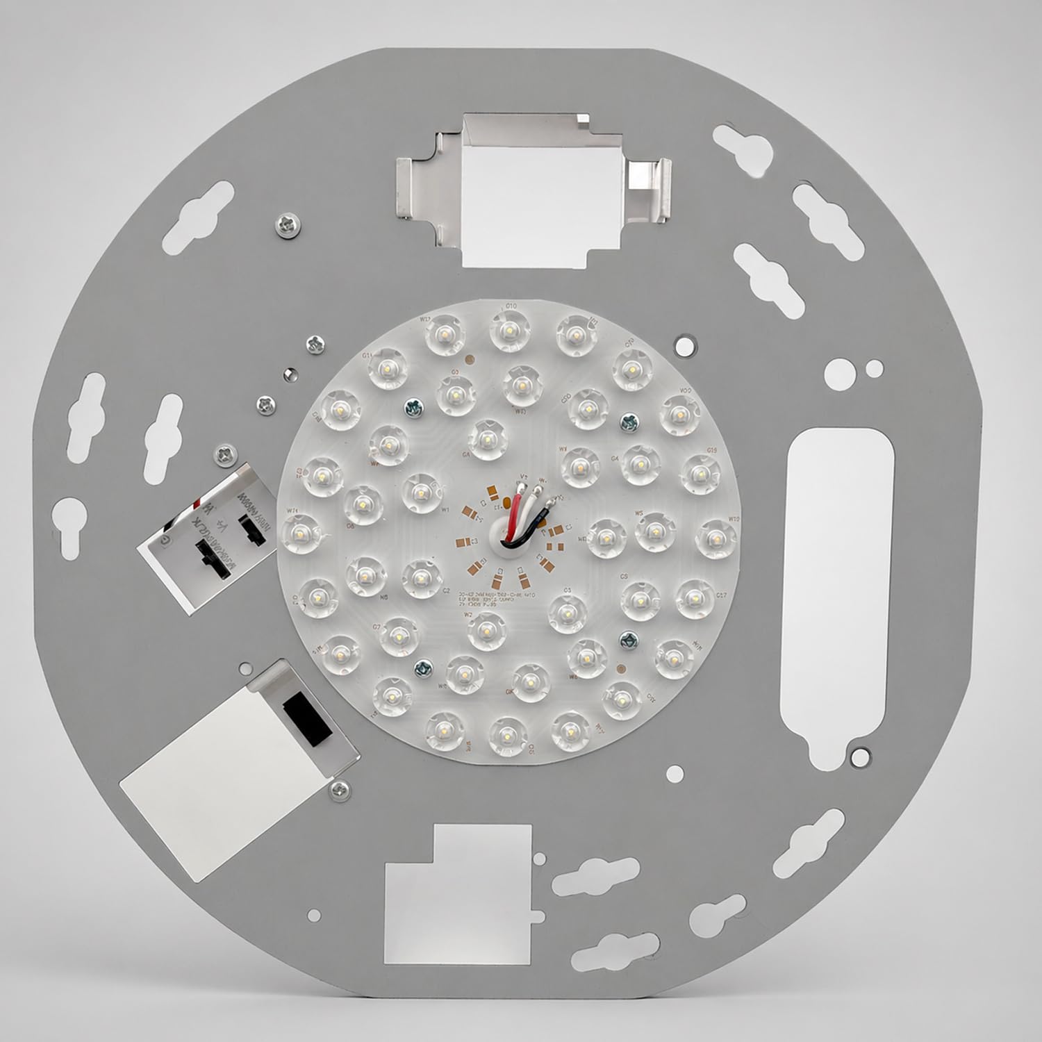 LED Universal Emergency Gear Tray Circular 16W 1900Lm Replacement for 2D Bulb 28W Bulkhead Switchable Colour Output LEDBRITE Tri Colour