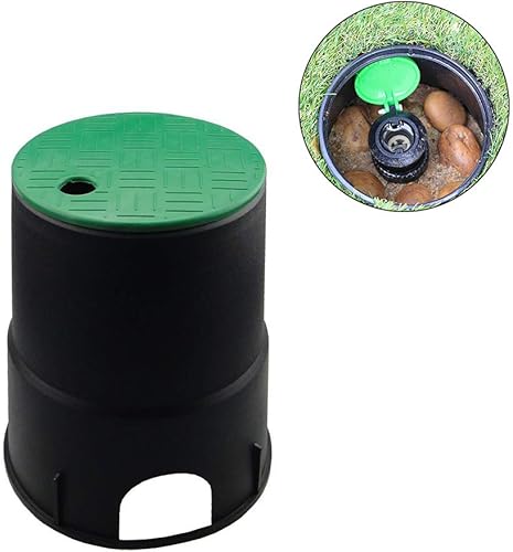 Miniatura 6 de Zerodis Accesorios, Cubierta de plástico Sistema de rociadores Cubierta de la caja de la válvula Caja negra Cubierta de válvula ICV verde de 6