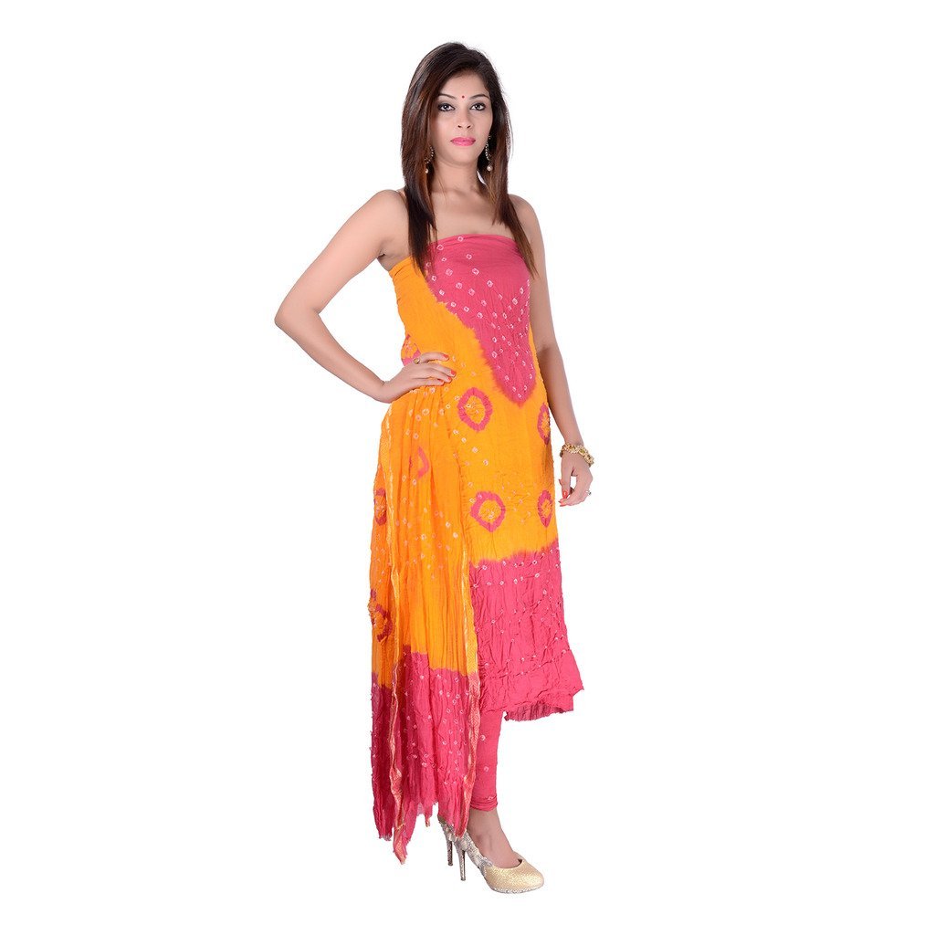bandhani suit design