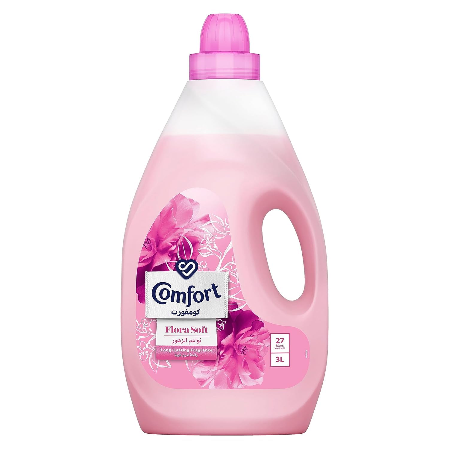 COMFORT Fabric Softener Flora Soft, for fresh & soft clothes, 3L
