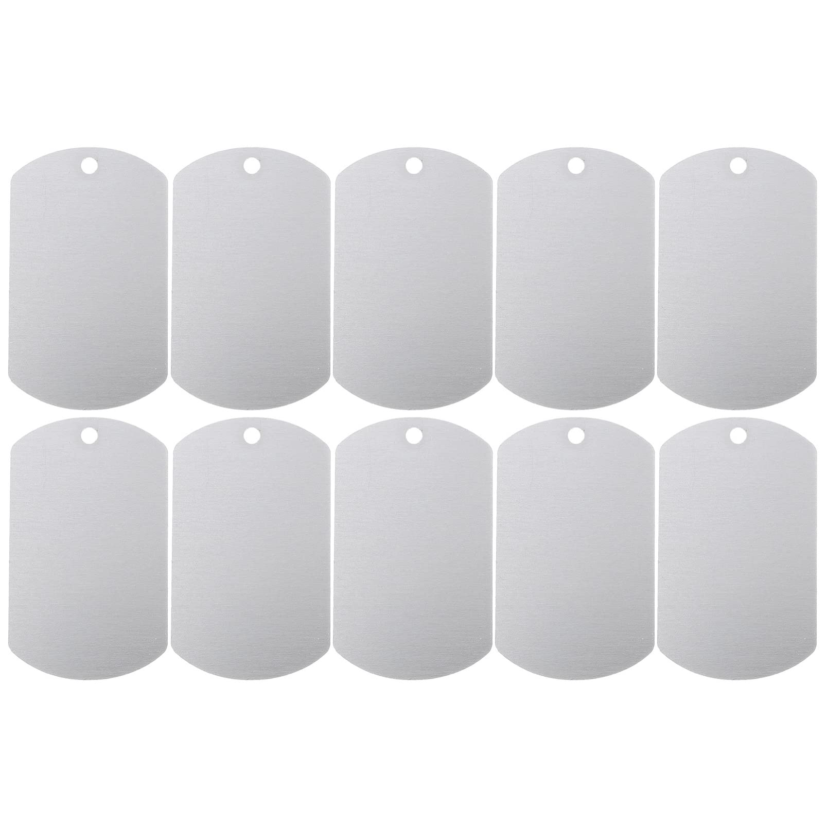 YARNOW 5 Juegos De Placas De Identificación Personalizadas Para Mascotas De Aluminio Con Grabado Seguro Para Mascotas Pequeñas 20 Unidades X 5