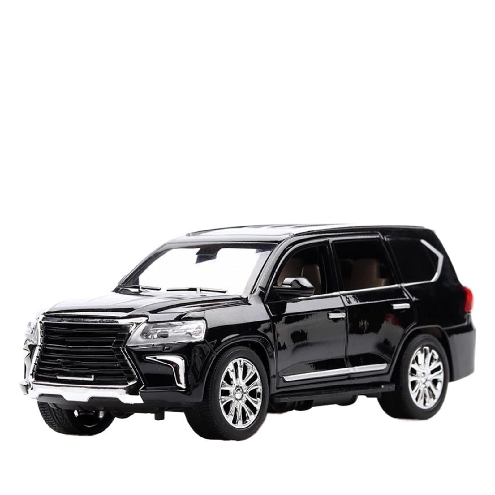 Modello di auto pressofuso in metallo 1:24 per Lexus Lx570