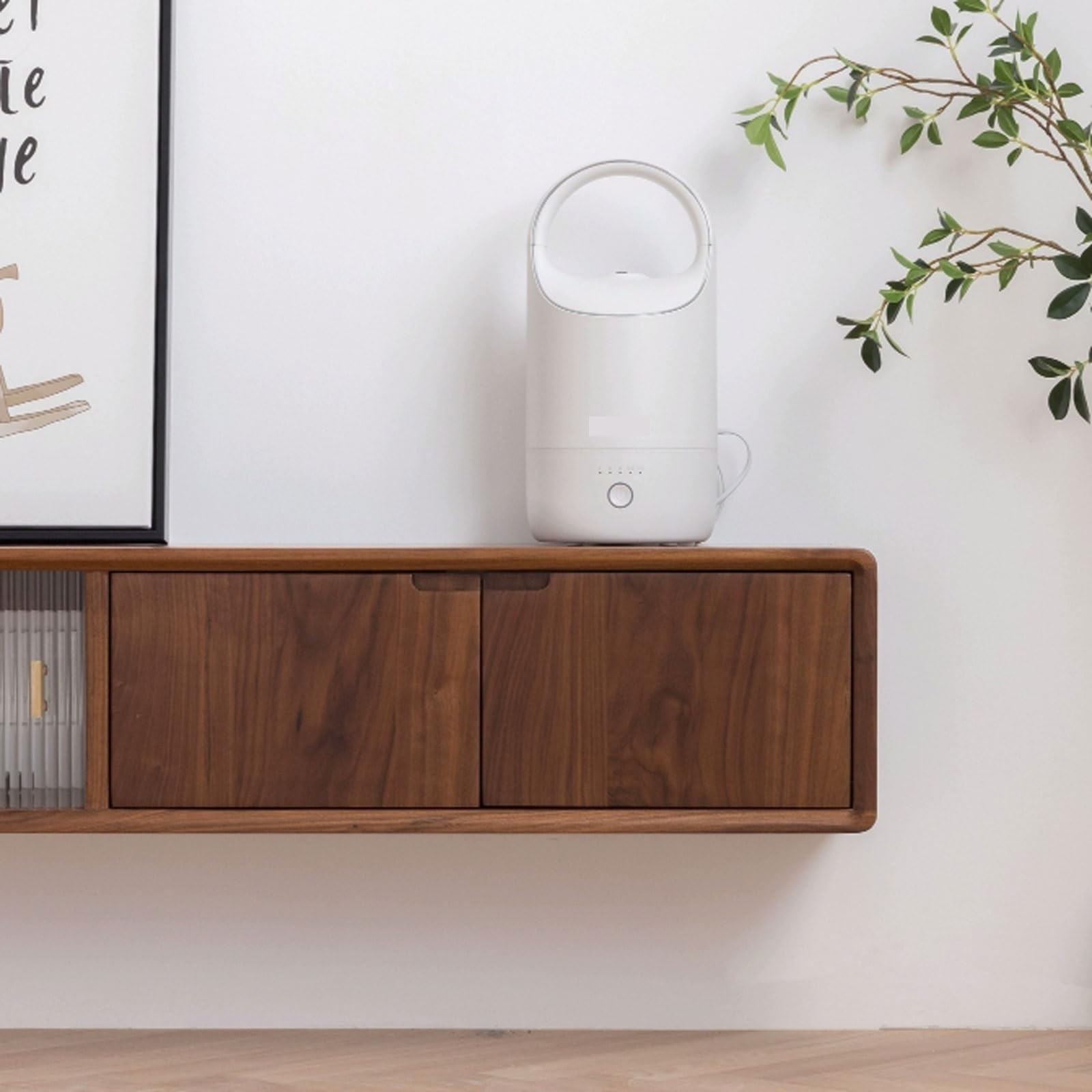 Moderno soporte de pared para TV de 70.8 pulgadas/78.7 pulgadas, centro de entretenimiento flotante, mueble de TV con puertas, elegante estantes flotantes, diseño que ahorra espacio para sala de estar
