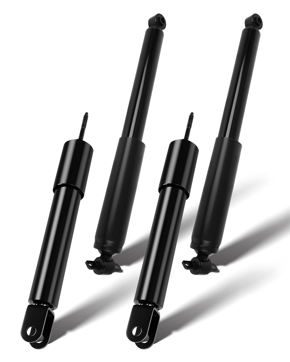 SCITOO Amortiguadores delanteros y traseros para Hummer 2006-2010 para Hummer H3 Shocks 555049 911527 555050 911528 - Juego de 4 piezas