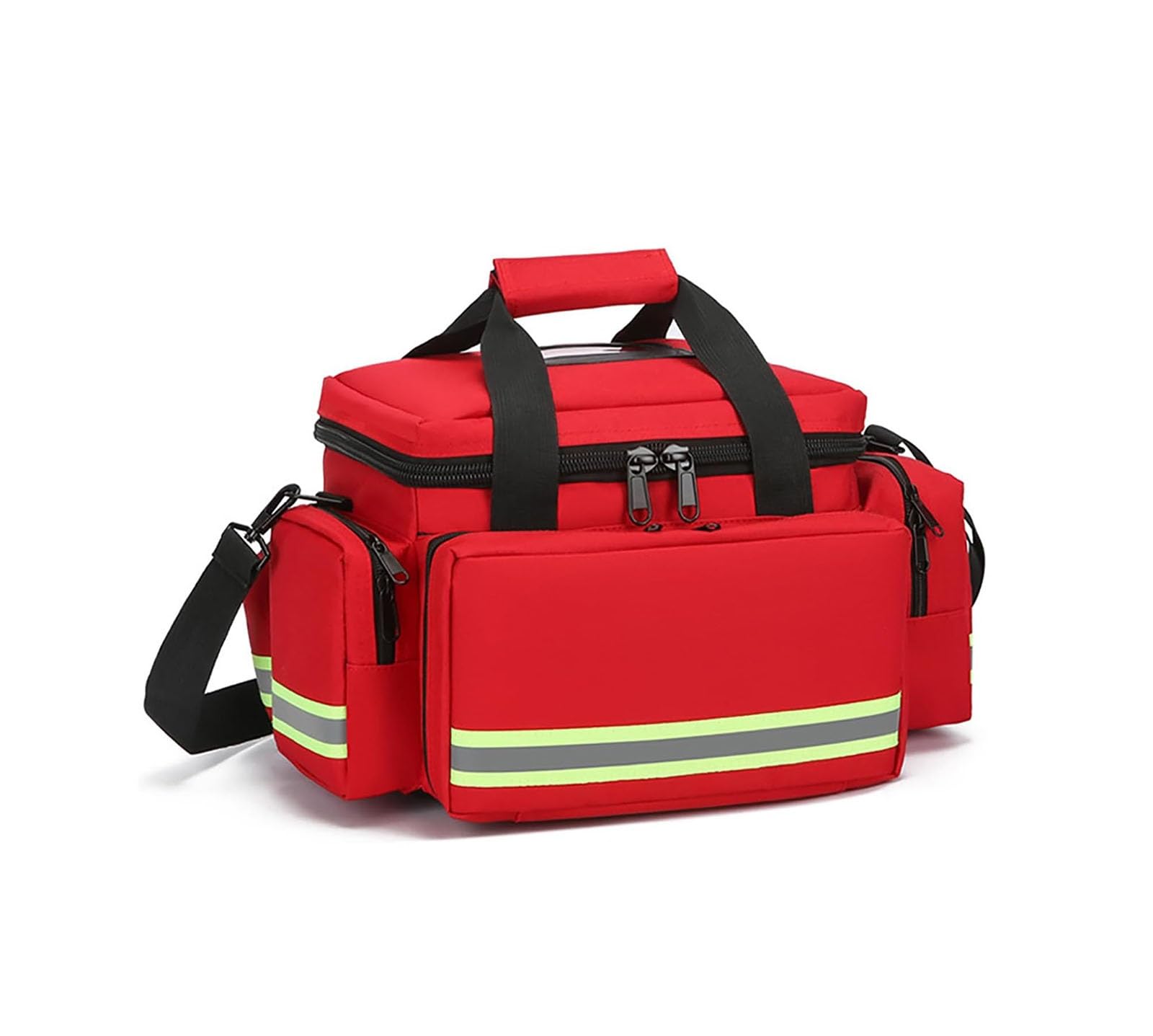 Borsa traumatologica per soccorritore, forniture mediche professionali, borsa medica di emergenza con divisori interni e fondo antiscivolo per la salute domestica e la prima risposta