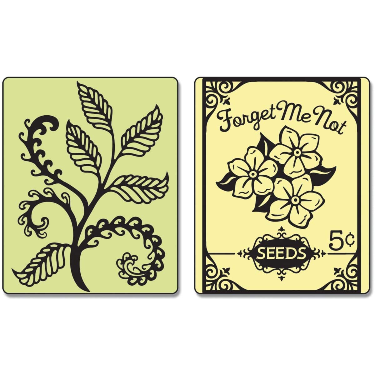 Crafts-Too Embossing Folder, Butterfly Frame