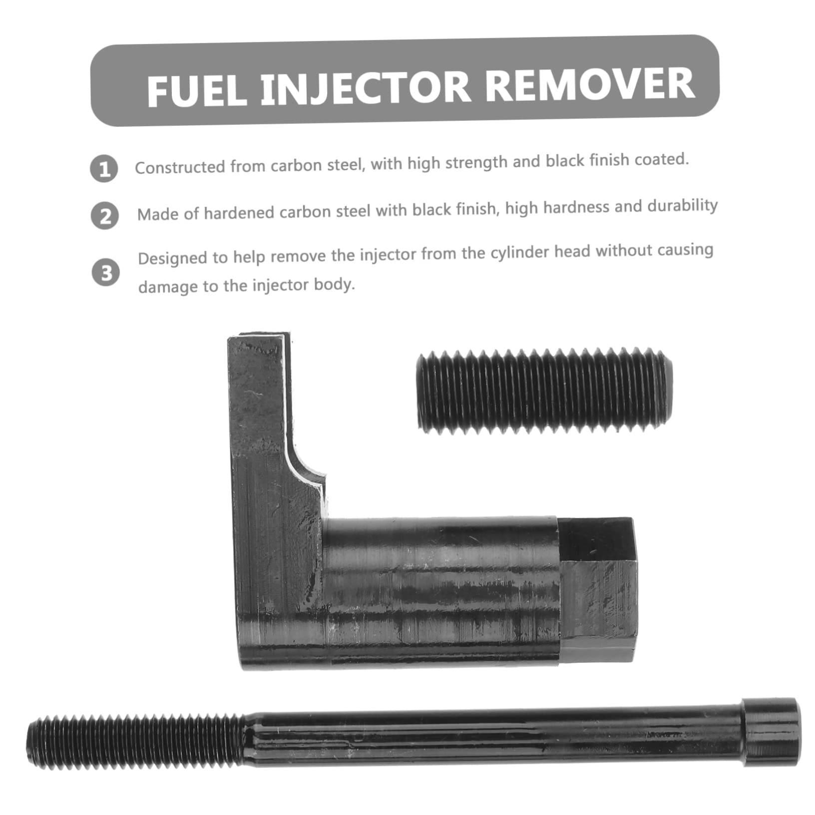 Cabilock Kit di Rimozione Iniettore Auto 6.7l Motore Diesel 2011-2018 in Acciaio al Carbonio Resistente alla Corrosione per Rimozione senza Danni Stile Casuale