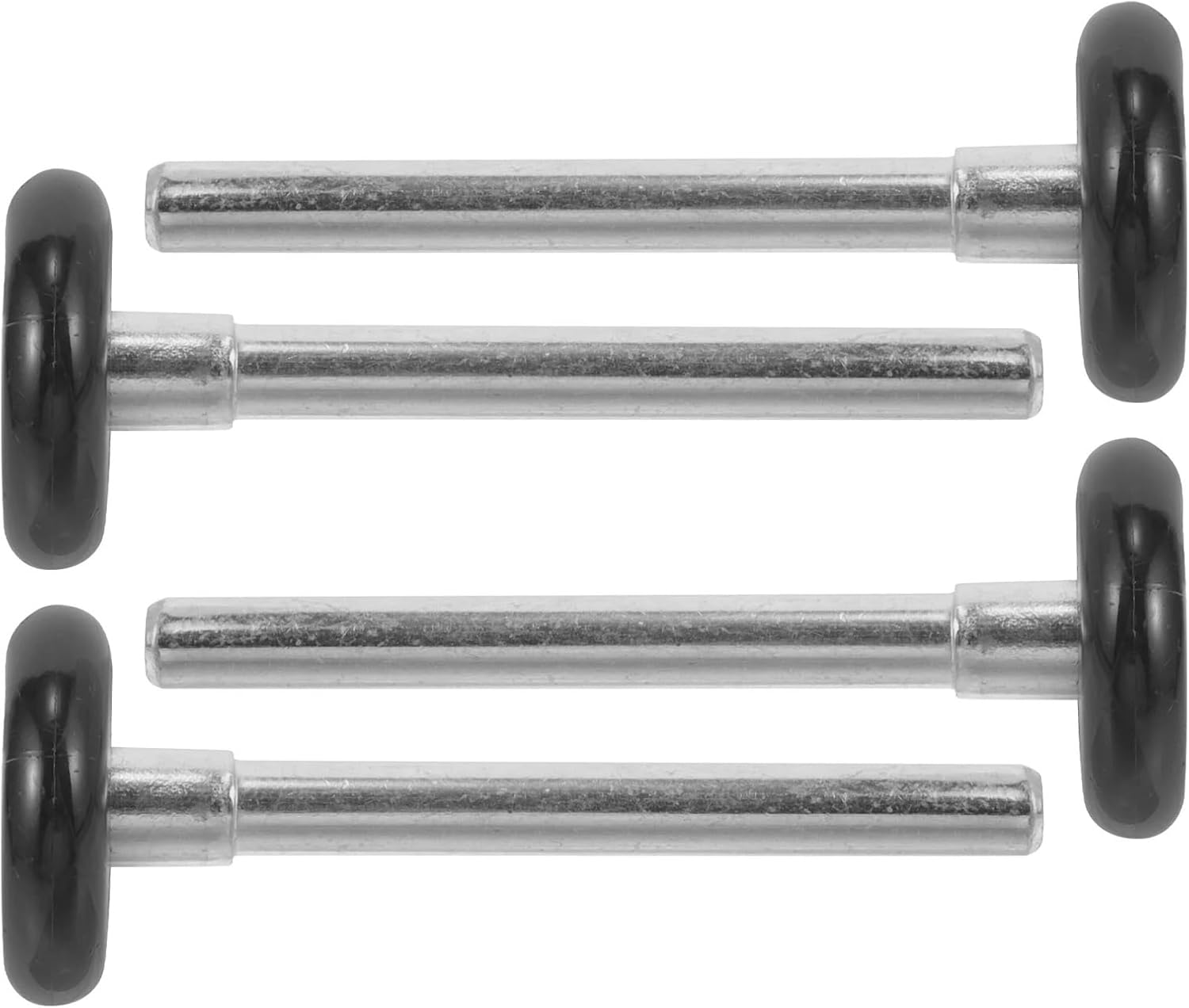 8Pcs Nylon Garage Door Wheels With Stem Replacement Quiet Garage Rollers Bulk for Door Supplies