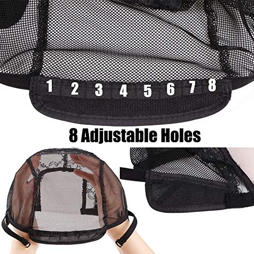 image for Nunify 5 Pcs U Part Wig Caps for Making Wigs - Lace Wig Cap with Adjus